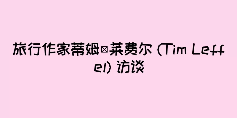 旅行作家蒂姆·莱费尔 (Tim Leffel) 访谈